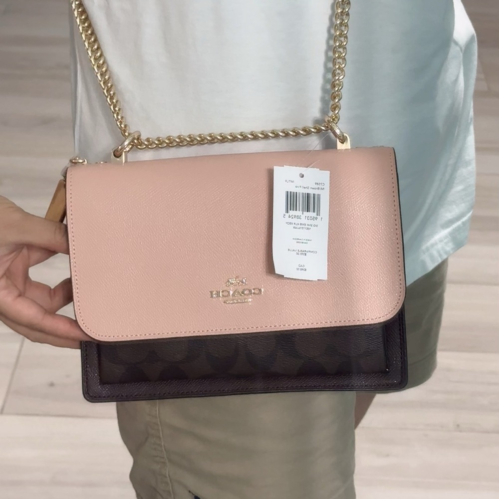 coach Klare Crossbody In Signature Canvas - Picture 8 of 10